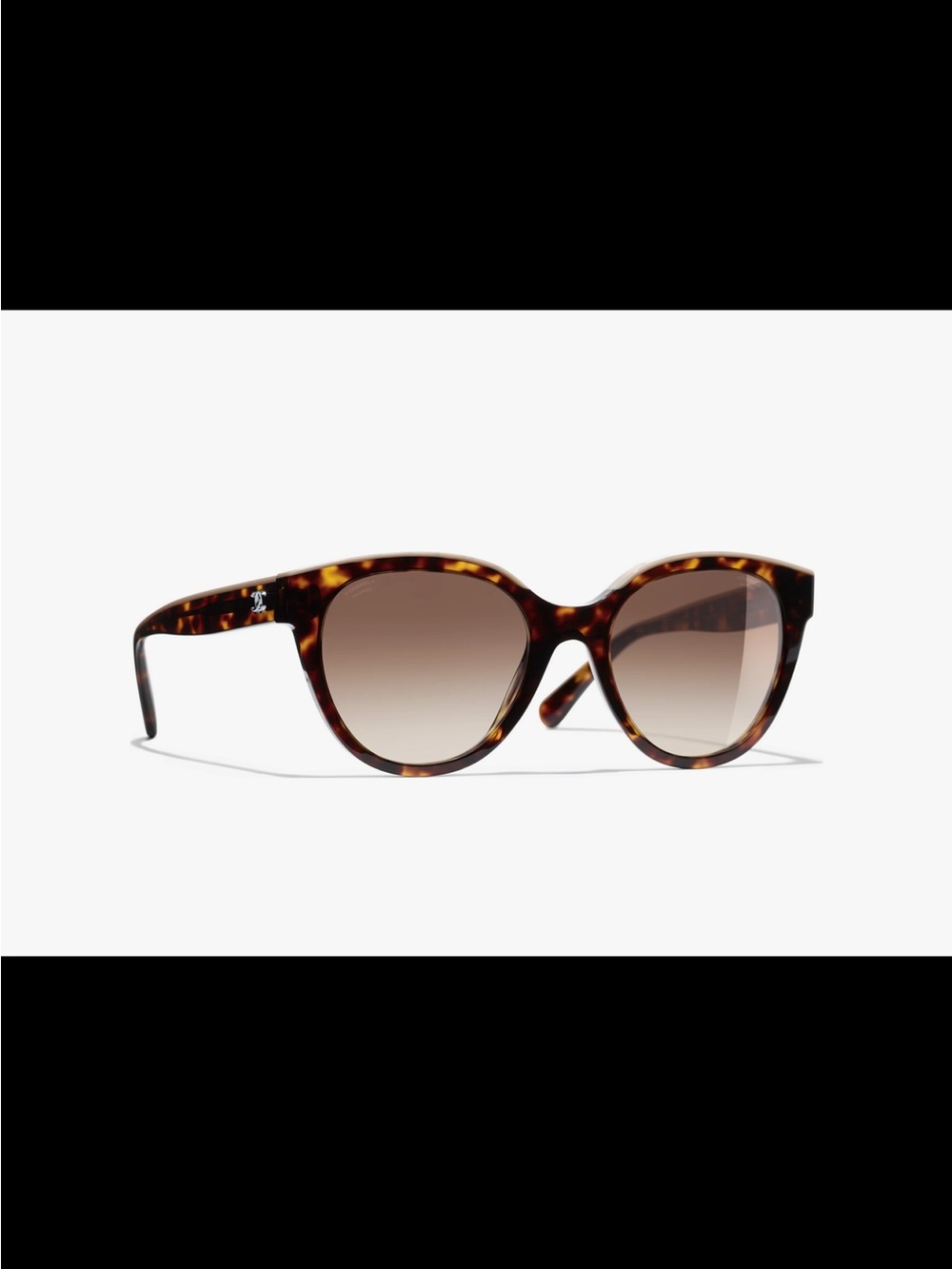 Chanel Tortoiseshell Cat-Eye Sunglasses - Brown Gradient Lenses